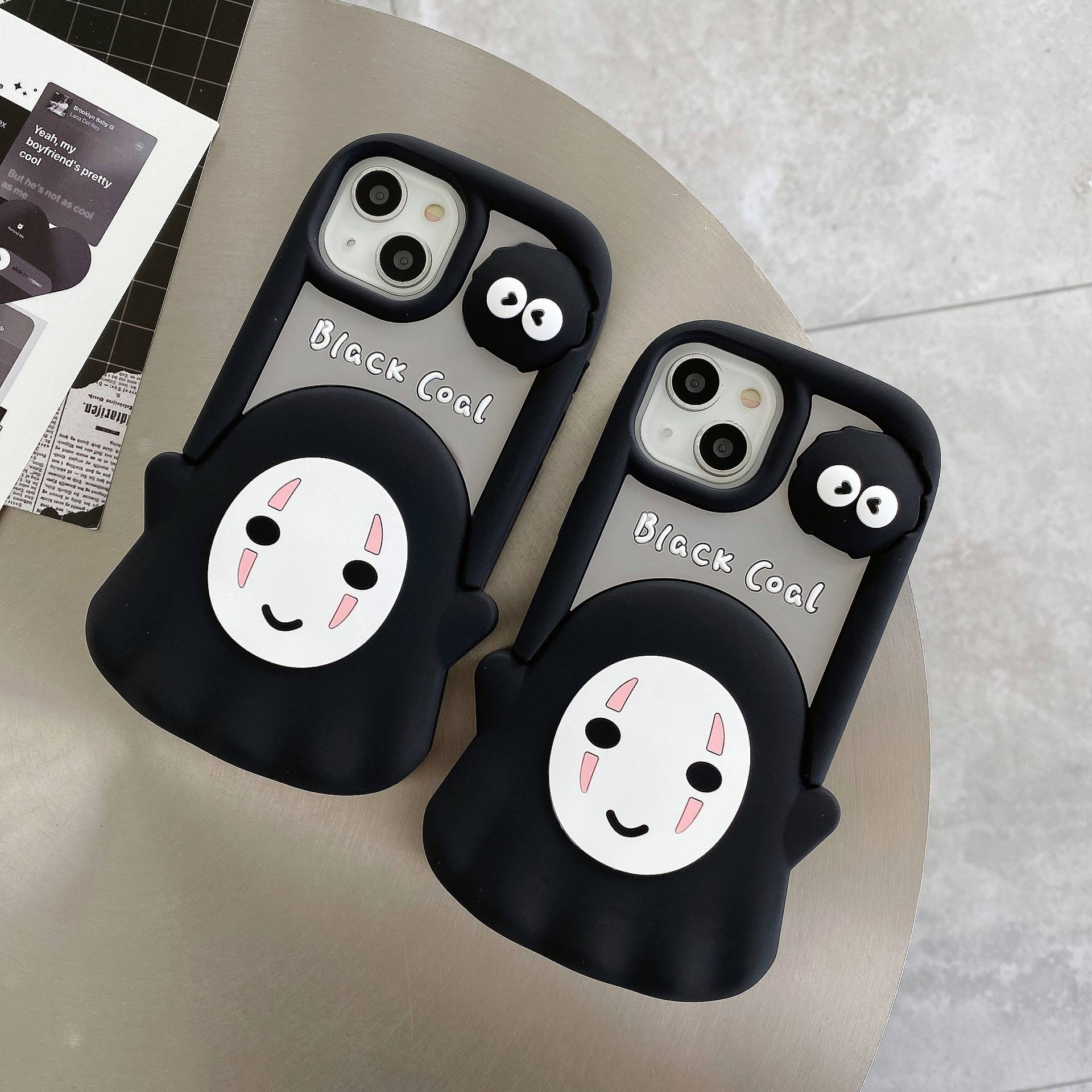 Cute Silicone iPhone Case – Soft Anti-Fall Cover for iPhone 11/12/13/14 Series