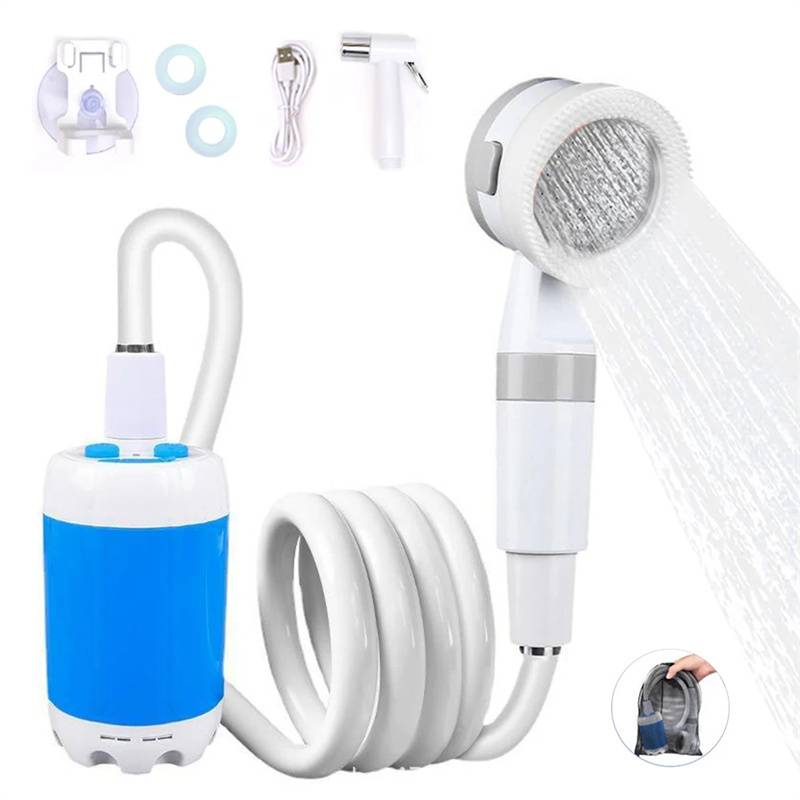 Portable Camping Shower – Waterproof Rechargeable Outdoor Shower