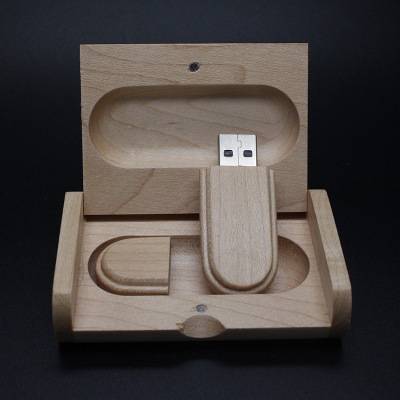 Custom Wooden USB Drive