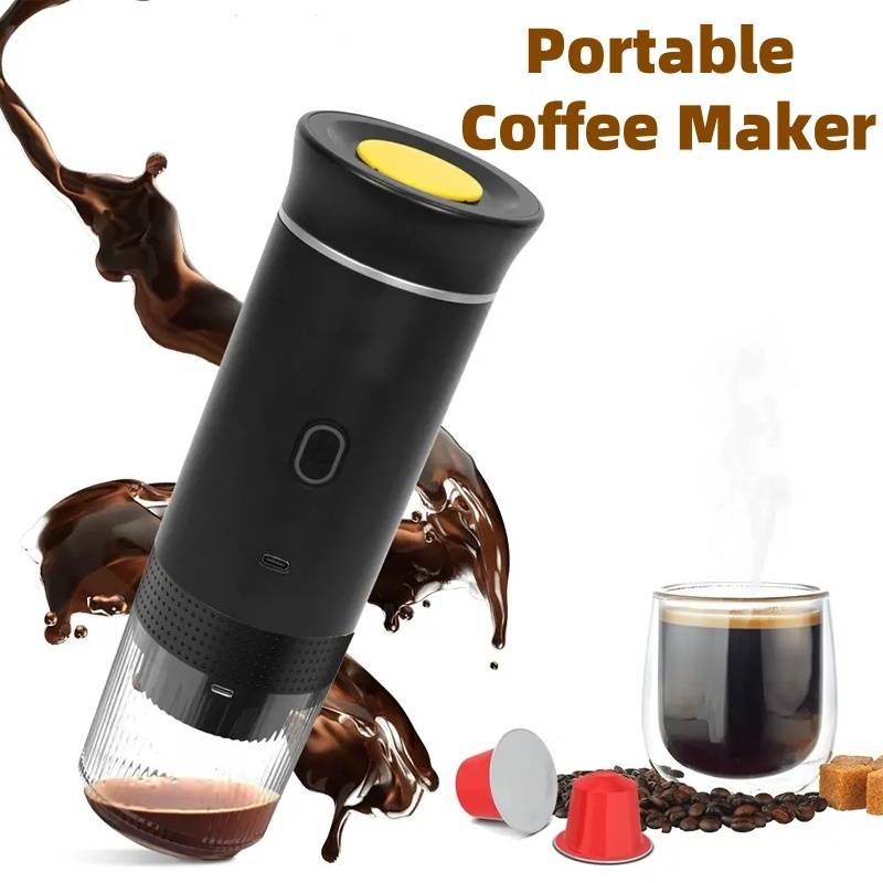 Portable 3-in-1 Espresso Coffee Machine – Travel & Home Use