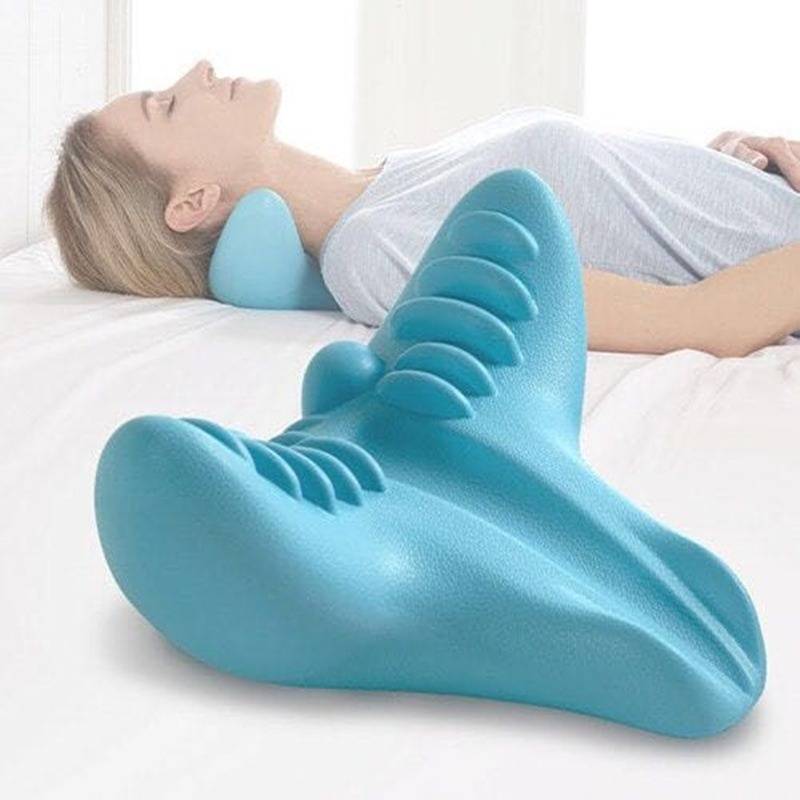 Cervical Spine Massage Pillow – Acupressure Neck & Shoulder Massager for Pain Relief & Posture Correction
