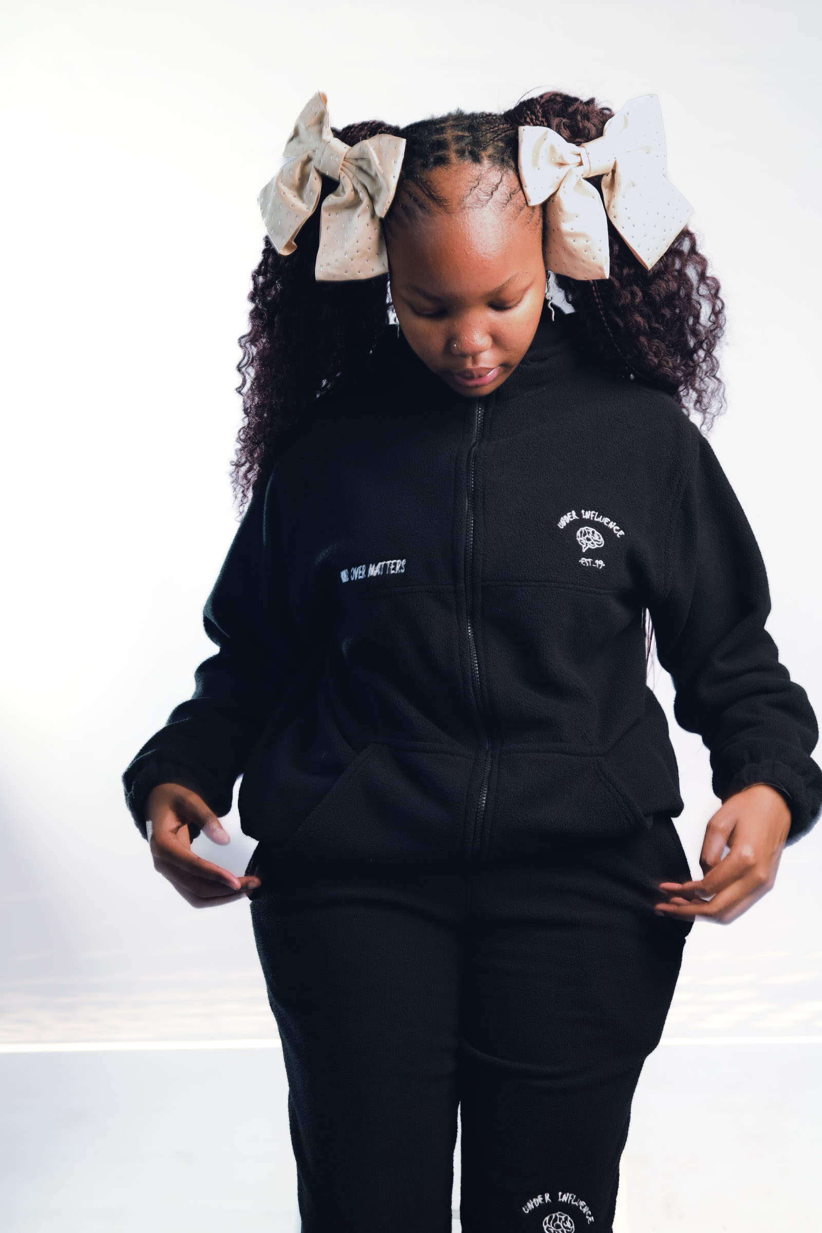 MIND OVER MATTER Fleece Two-Piece Set