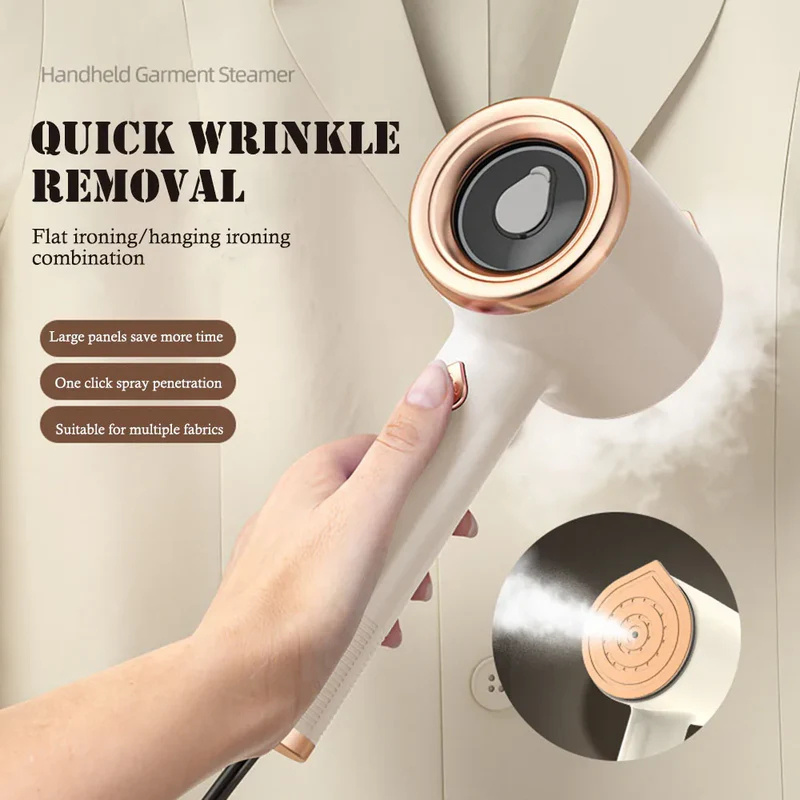 Mini Travel Clothes Steamer – Portable Fabric Iron
